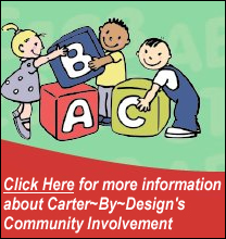 Carter~By~Design Community Involvement